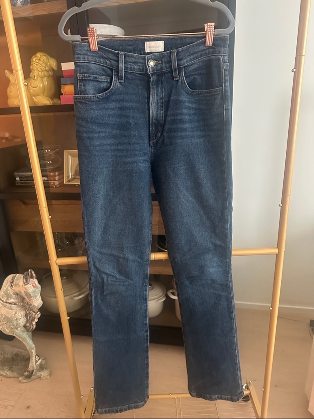 Favorite Daughter Valentina Dark Blue Boot Cut Jeans- size 27